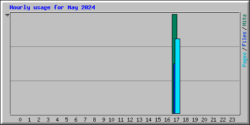 Hourly usage for May 2024